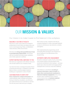 Urban Balance Media Kit