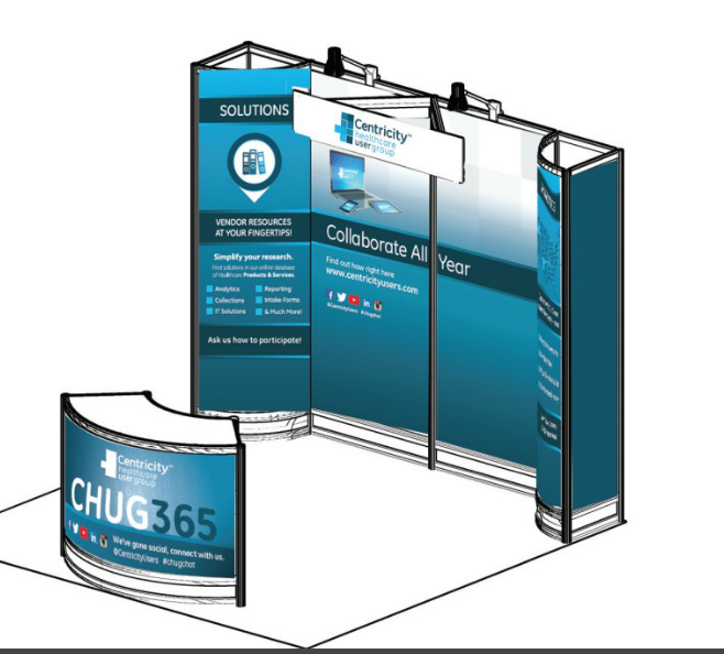 CHUG Trade Show Booth